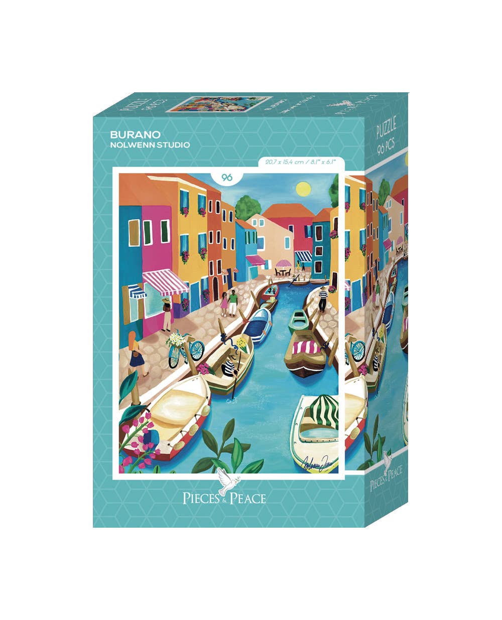 Mini-Puzzle 96 Pièces • Burano