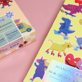 Kit créatif Diamond Painting enfant - Stickers Cool Ride