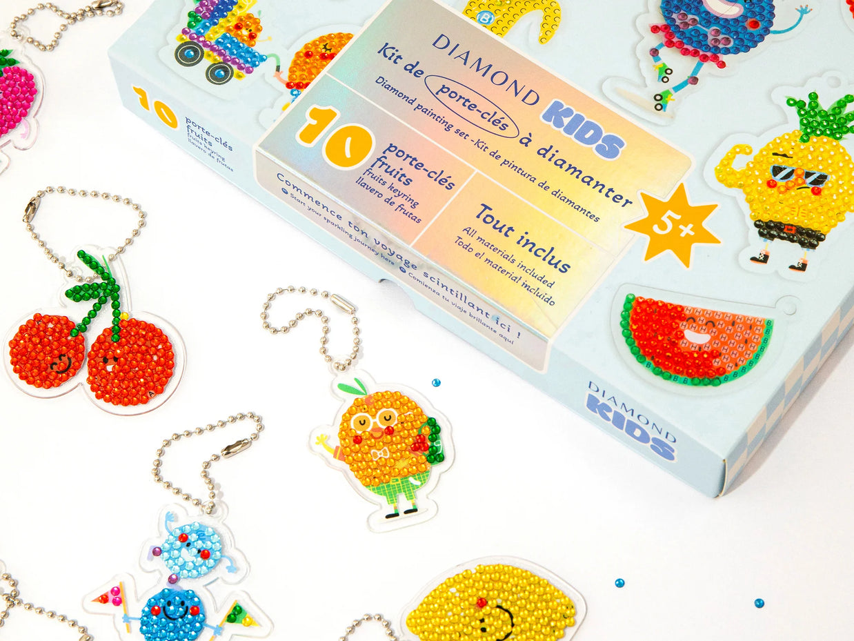Kit créatif Diamond Painting enfant - Porte-clés