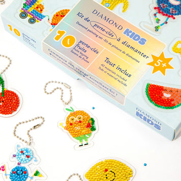 Kit créatif Diamond Painting enfant - Porte-clés
