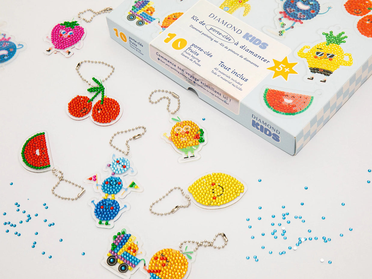 Kit créatif Diamond Painting enfant - Porte-clés