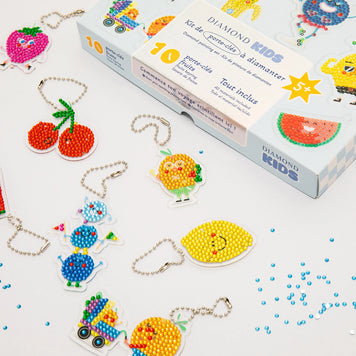 Kit créatif Diamond Painting enfant - Porte-clés