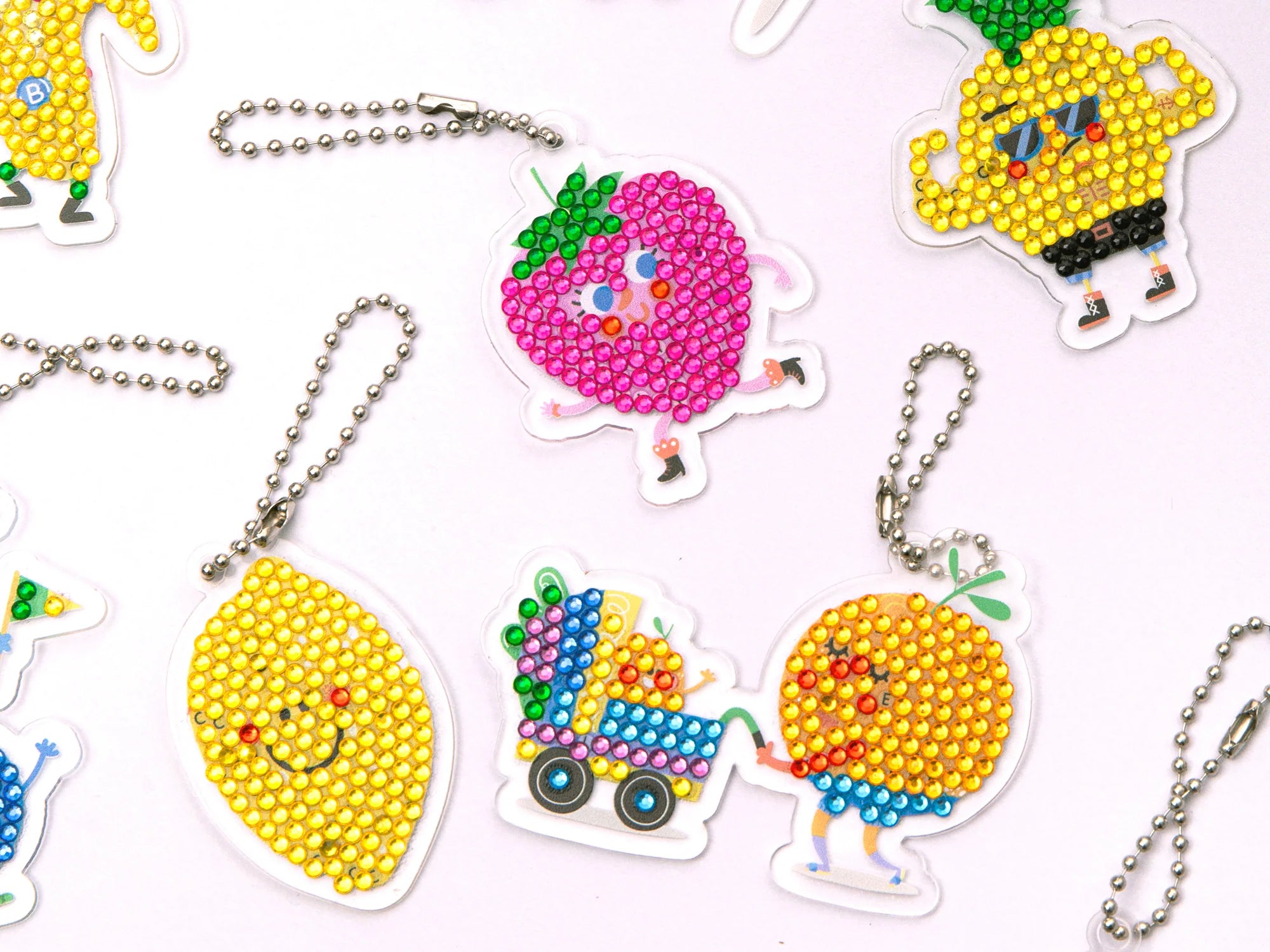 Kit créatif Diamond Painting enfant - Porte-clés