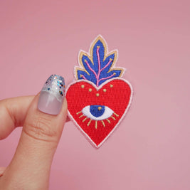 Patch Thermocollant Coeur Ex Voto