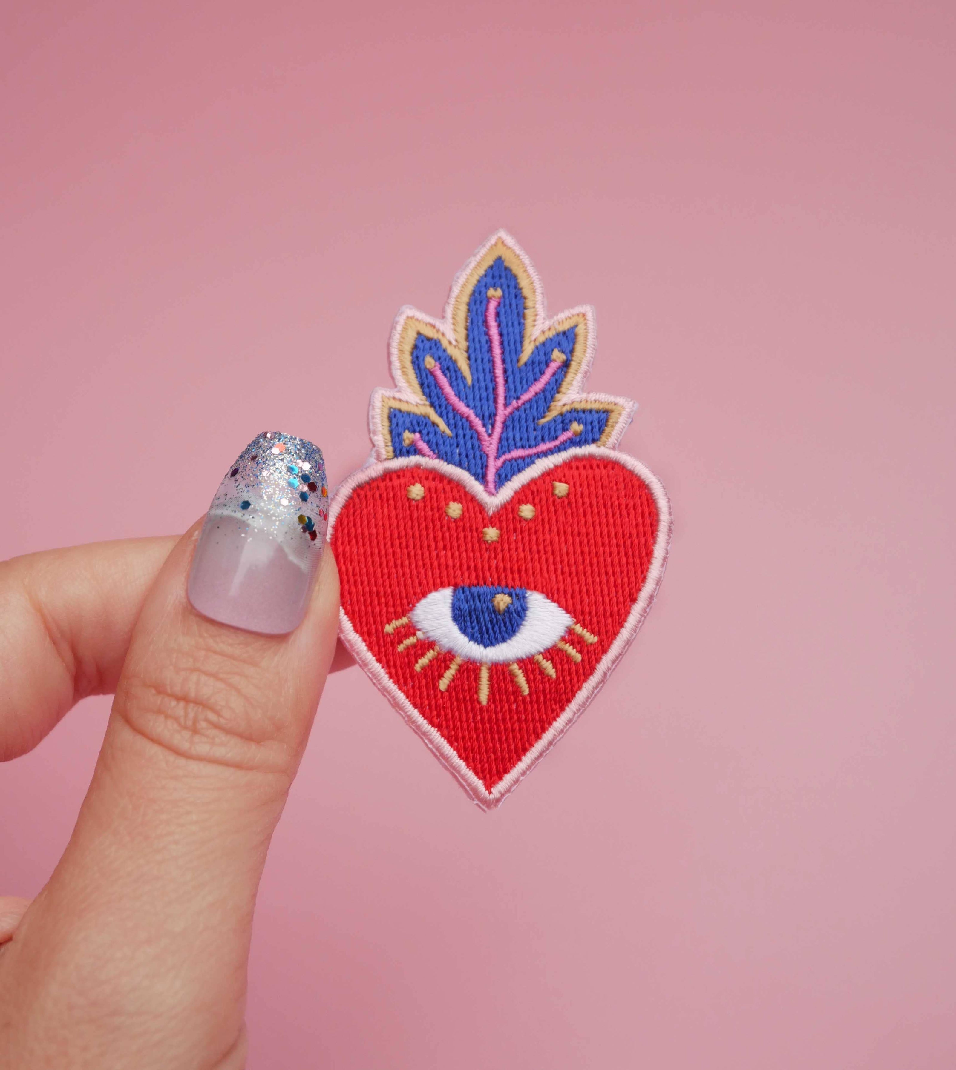 Patch Thermocollant Coeur Ex Voto