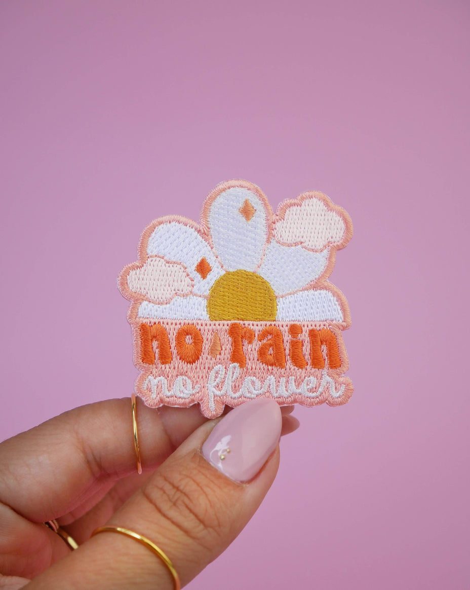 Patch Thermocollant No Rain No Flower