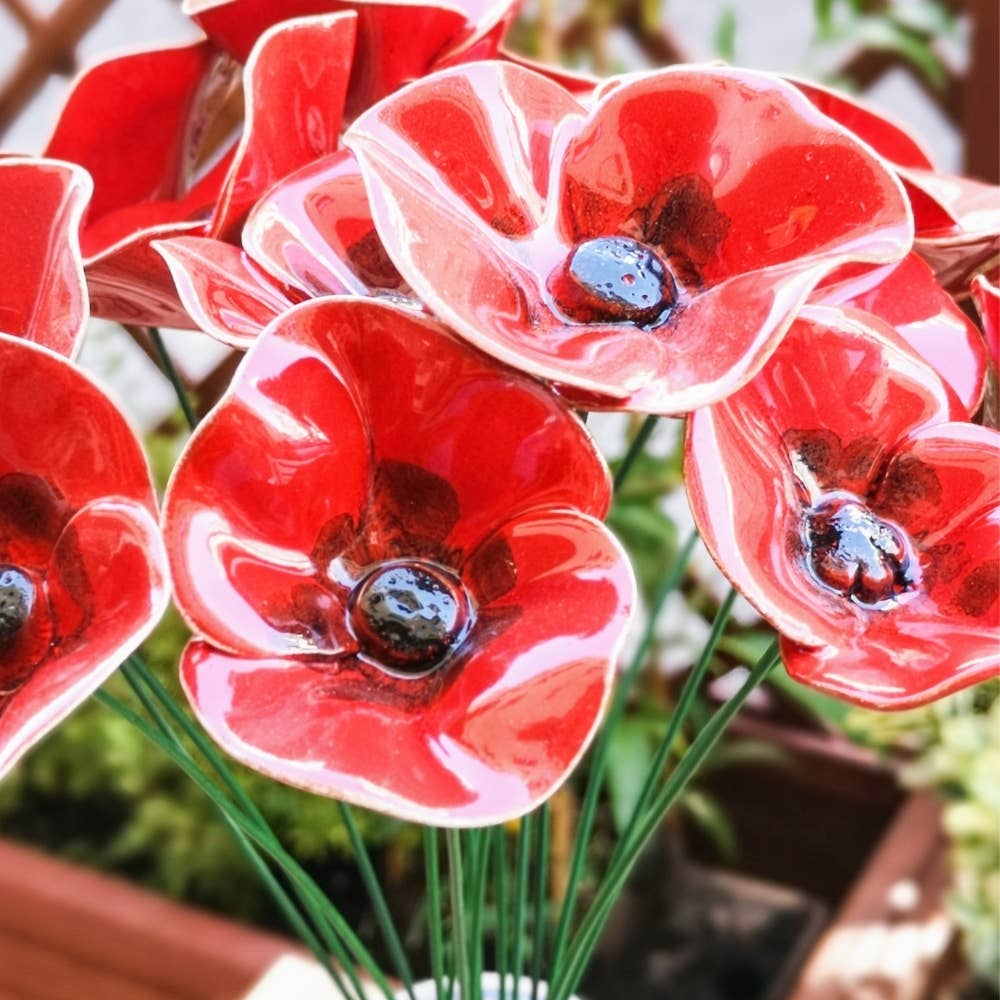 Coquelicot en Céramique