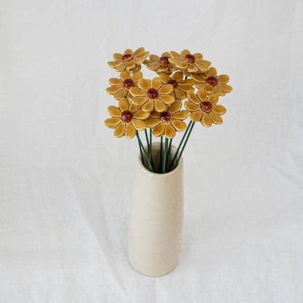 Petite Marguerite • Fleur en Céramique