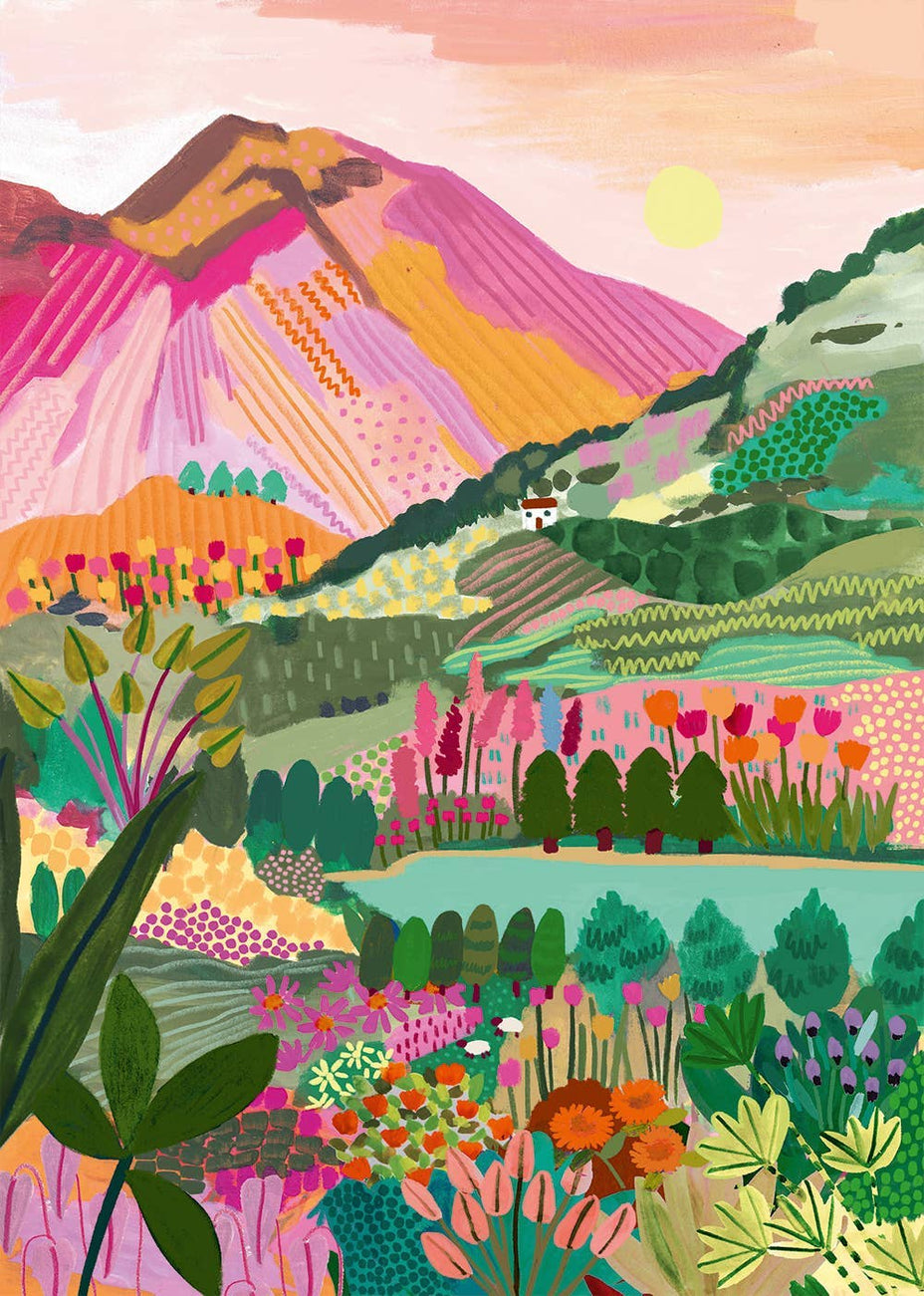 Puzzle 1000 Pièces - Rainbow Mountain