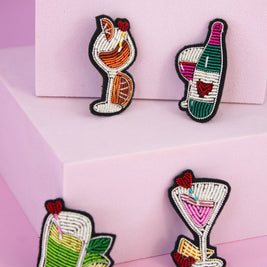 Broche Wine Lover