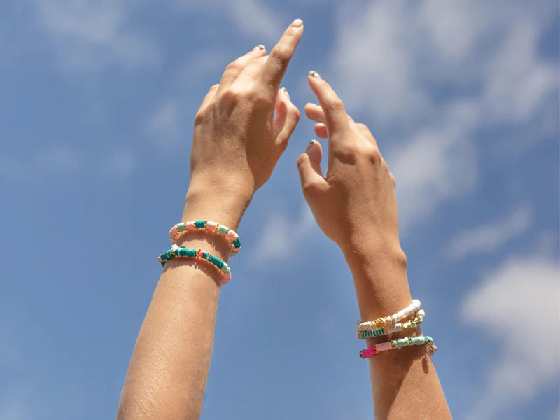Kit DIY Bijouterie - Mes bracelets tendances Heishi