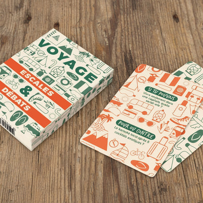 Jeu de cartes Escales & Débats