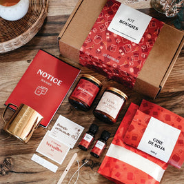Kit DIY bougies parfumées