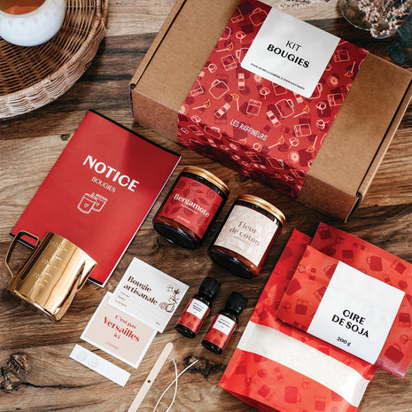 Kit DIY bougies parfumées