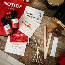 Kit DIY bougies parfumées