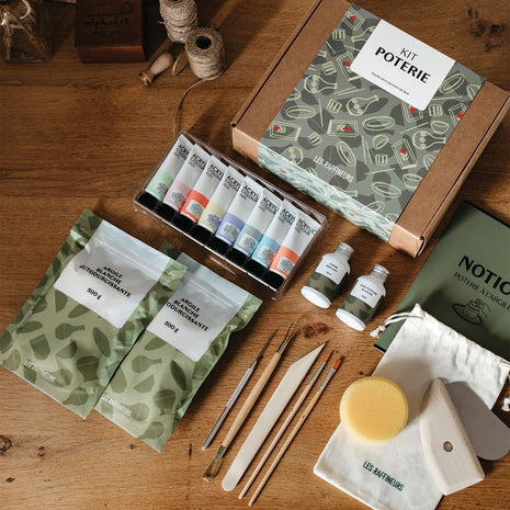 Kit DIY poterie et peinture