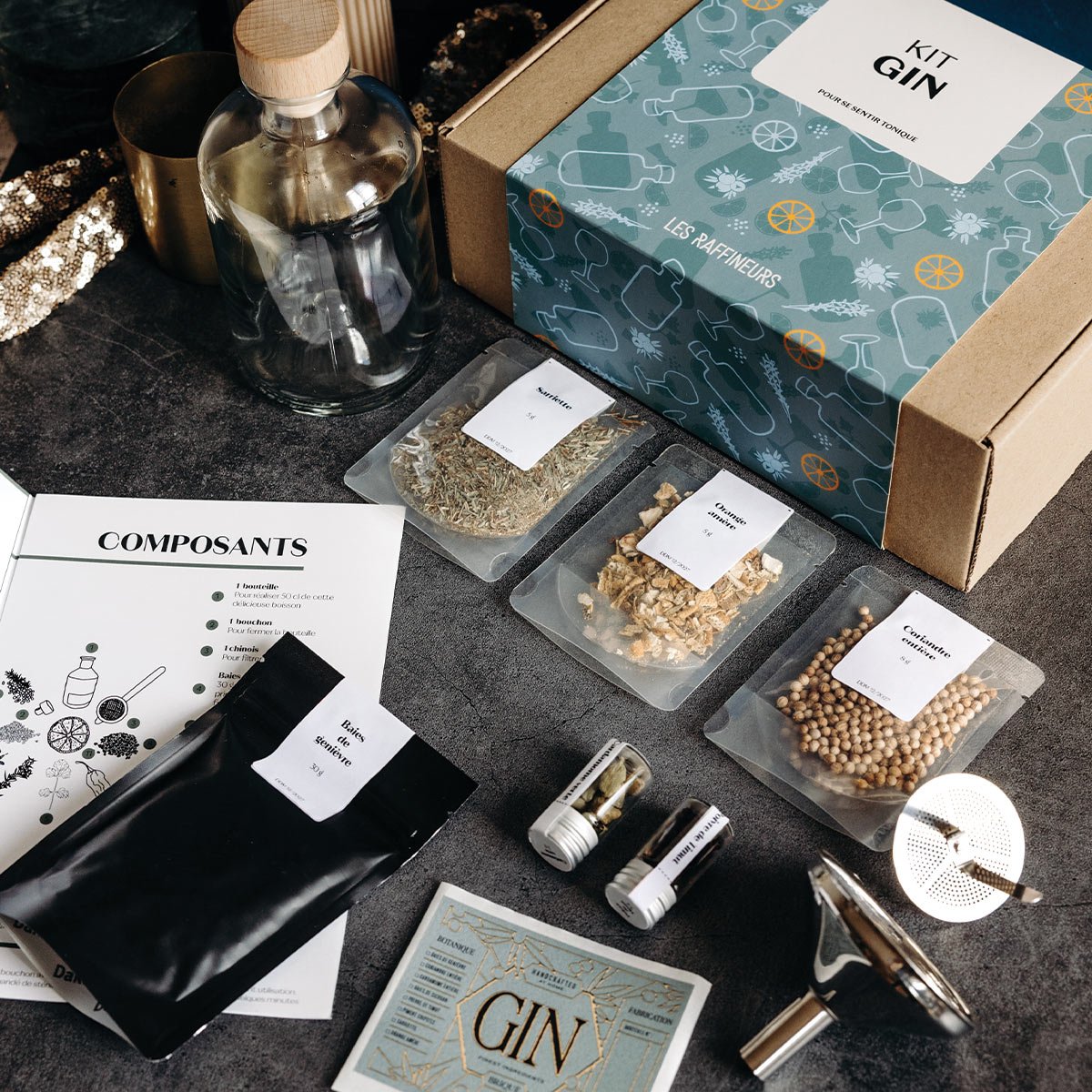 Kit DIY - Fabriquer son gin