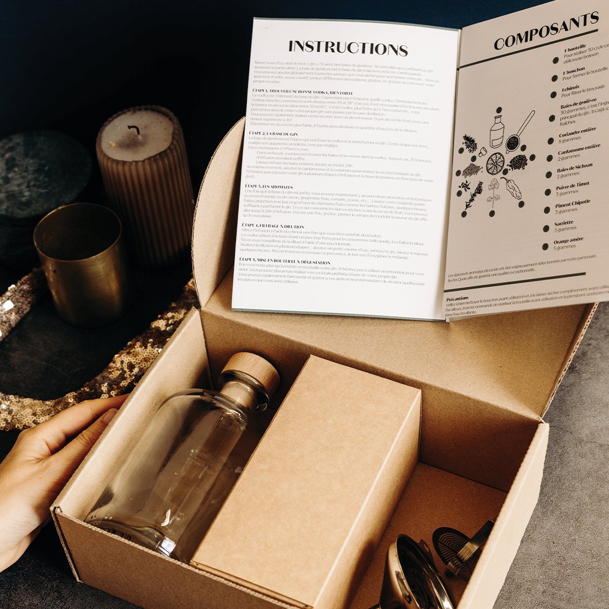 Kit DIY - Fabriquer son gin