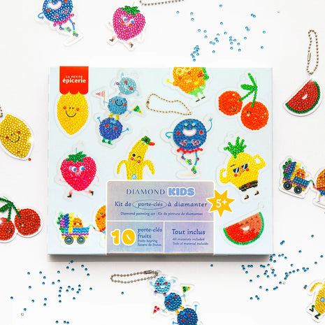 Kit créatif Diamond Painting enfant - Porte-clés