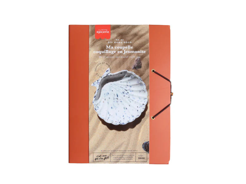 Kit créatif - Ma coupelle coquillage en jesmonite