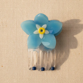 Mini pince à cheveux Myosotis