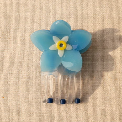 Mini pince à cheveux Myosotis