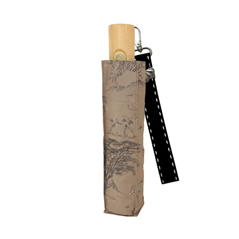 Parapluie Mains Libres Compact • Savane