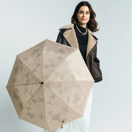 Parapluie Mains Libres Compact • Savane