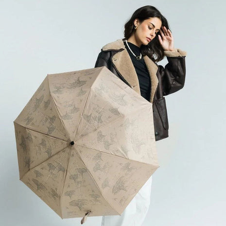 Parapluie Mains Libres Compact • Savane