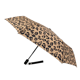 Parapluie Mains Libres Compact • Léopard Original
