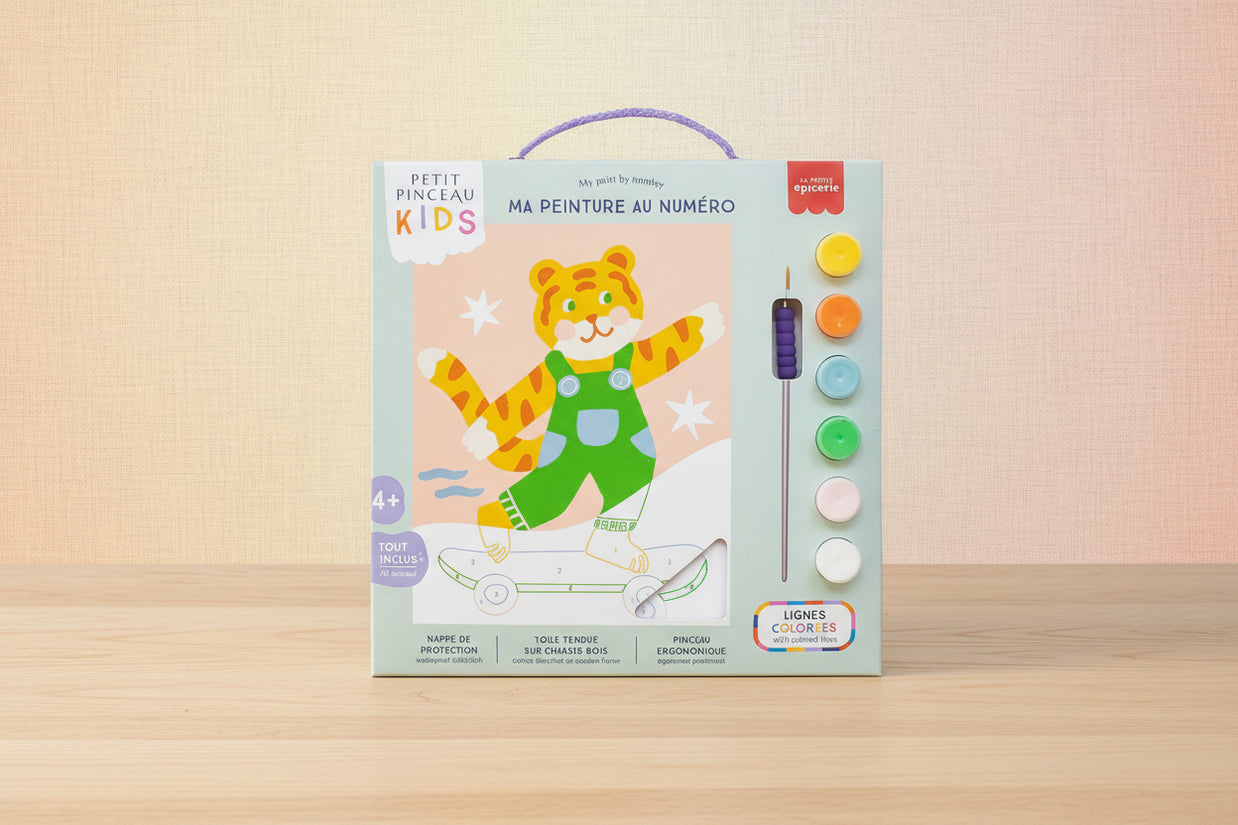 Peinture Numéro enfant - Titi Skate