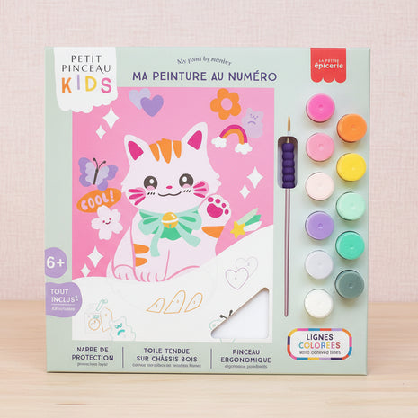 Peinture Numéro enfant - Maneki Neko