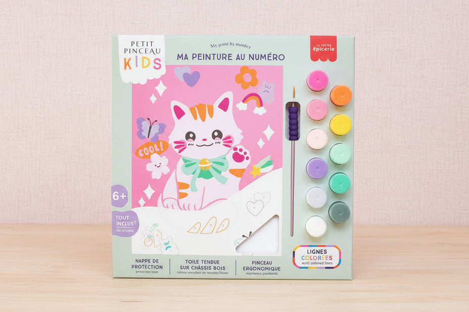 Peinture Numéro enfant - Maneki Neko