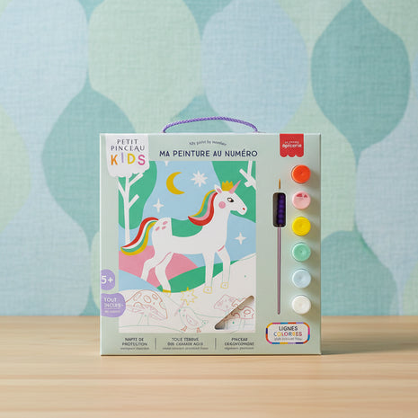 Peinture Numéro enfant - Licorne et Piou