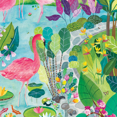 Puzzle 500 pièces - Balade tropicale