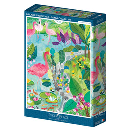 Puzzle 500 pièces - Balade tropicale