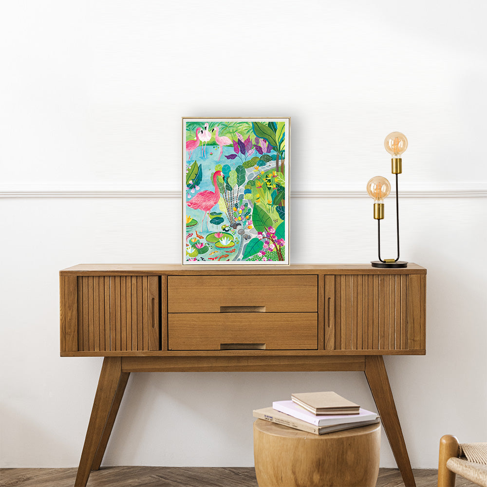 Puzzle 500 pièces - Balade tropicale