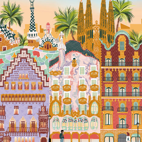 Puzzle 1000 Pièces - Barcelona