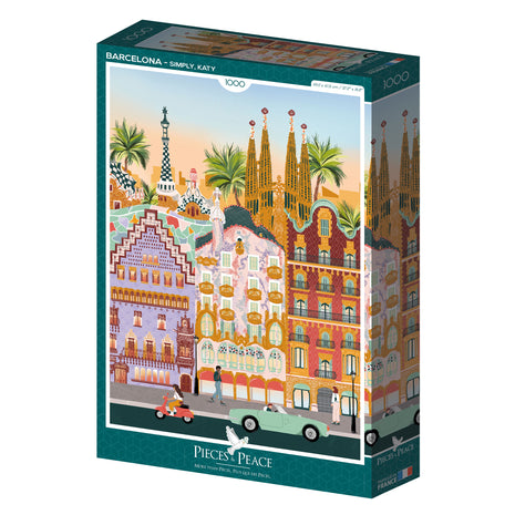 Puzzle 1000 Pièces - Barcelona