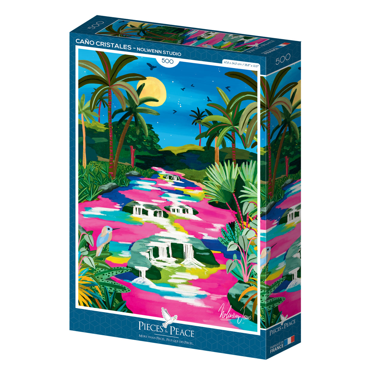 Puzzle 500 pièces - Caño Cristales
