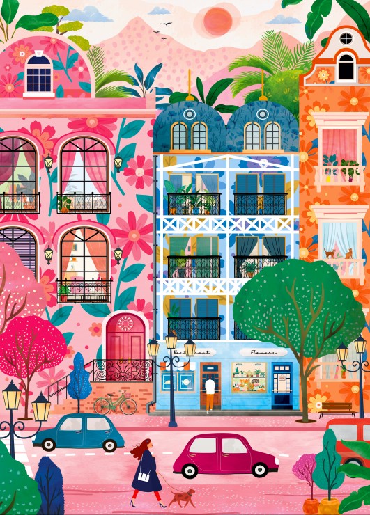 Puzzle 1500 Pièces - Le Pouvoir des Fleurs