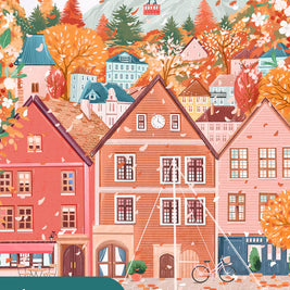 Mini-Puzzle 96 pièces - Bergen