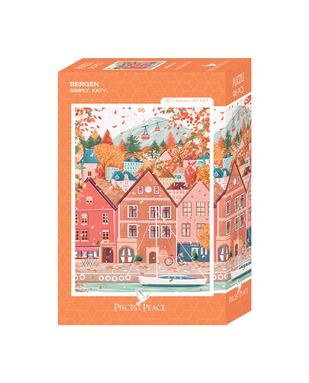 Mini-Puzzle 96 pièces - Bergen