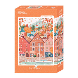Mini-Puzzle 96 pièces - Bergen