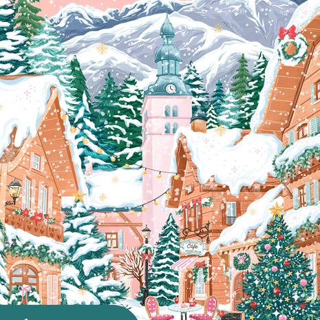 Mini-Puzzle 96 pièces - Megève, Alpes Françaises