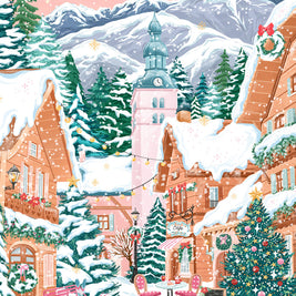 Mini-Puzzle 96 pièces - Megève, Alpes Françaises