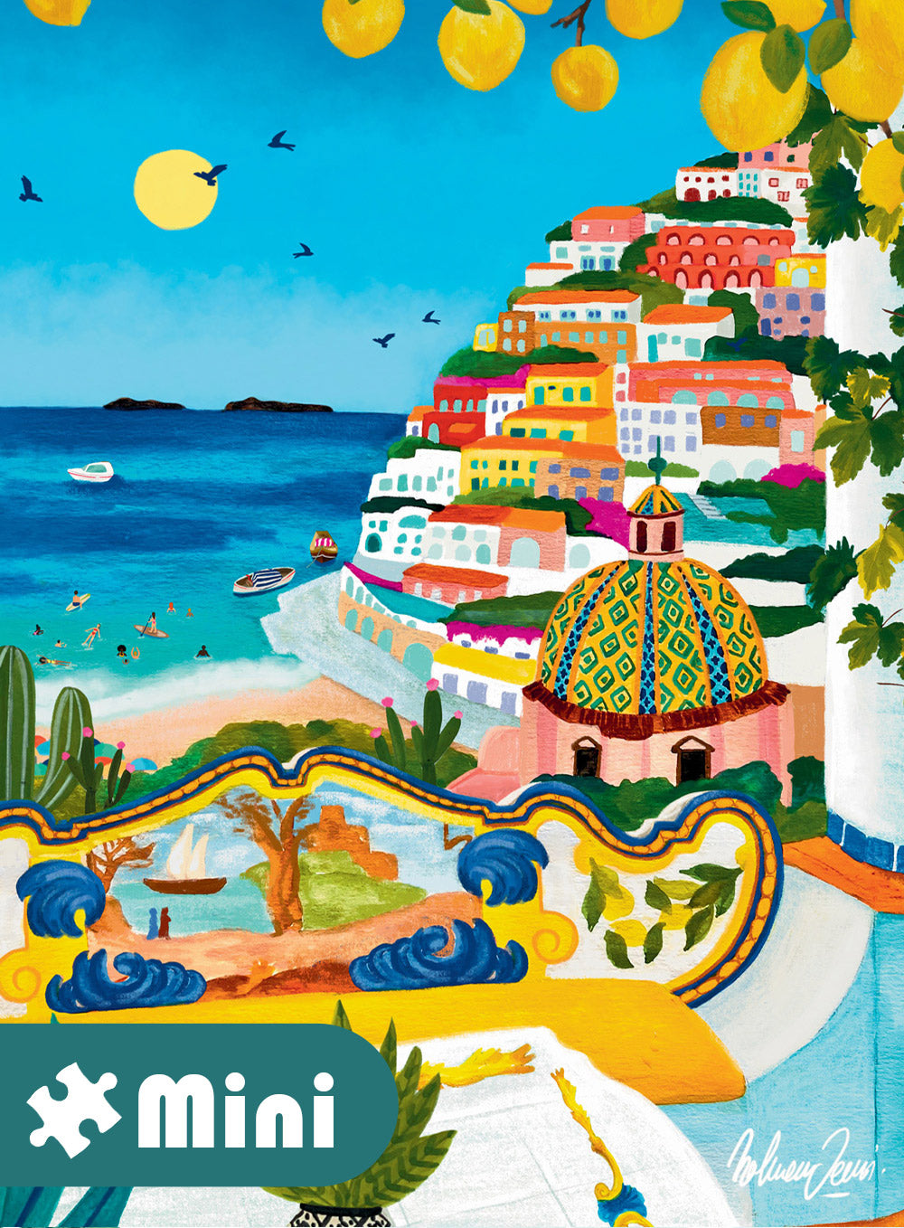 Mini-Puzzle 96 pièces - Positano