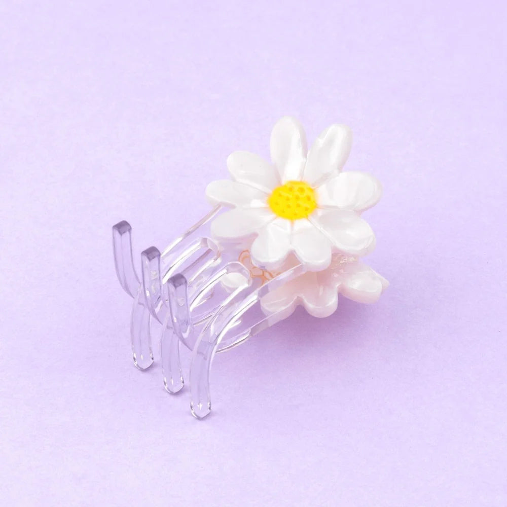 Mini pince à cheveux pâquerette