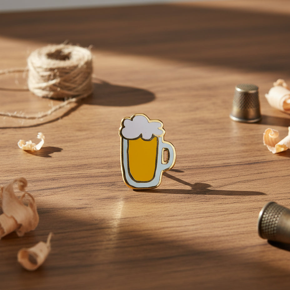 Pin's émaillé Pinte de Bière