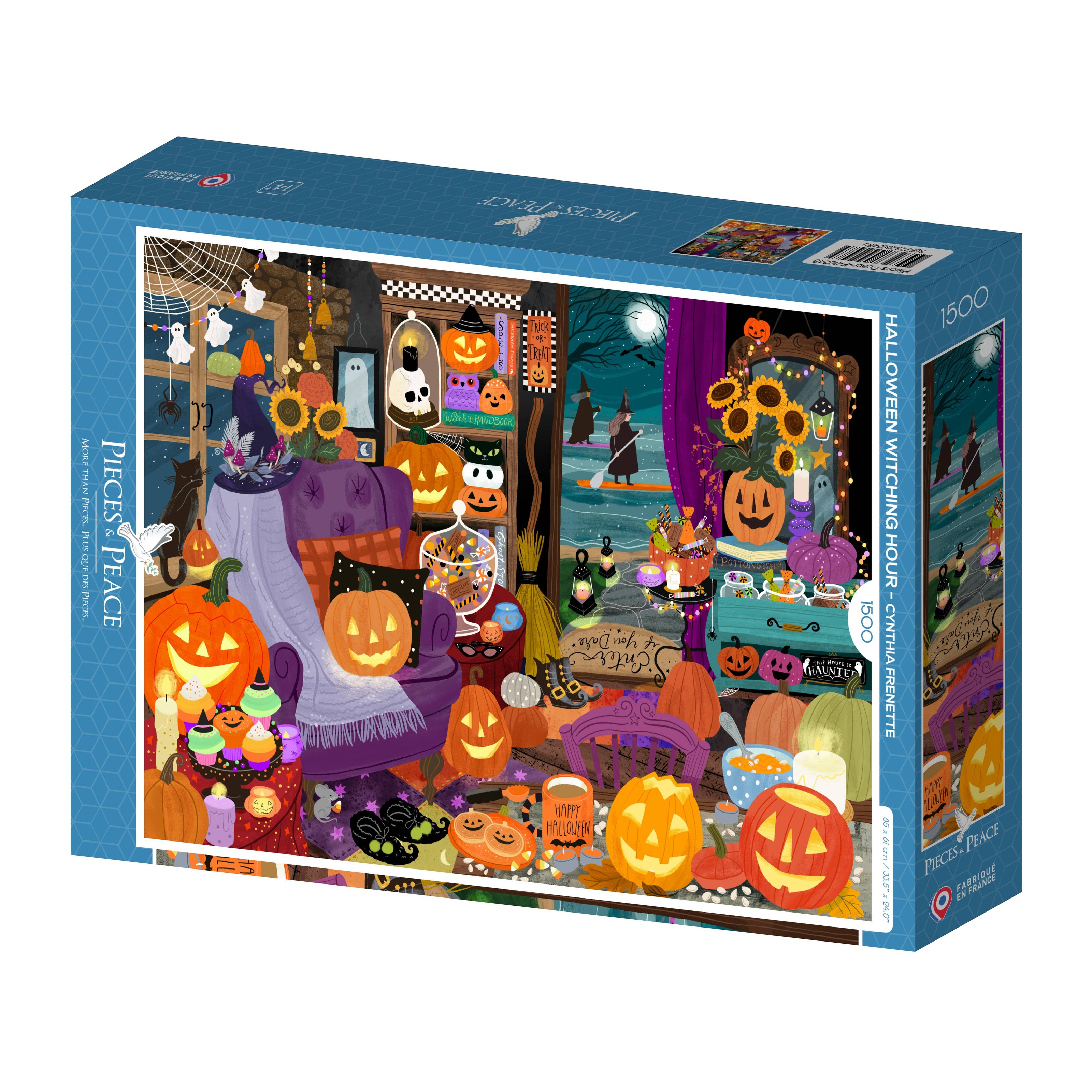 Puzzle 1500 Pièces • L'Heure des Sorcières d'Halloween